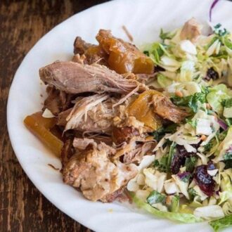 BBQ pulled pork for 6