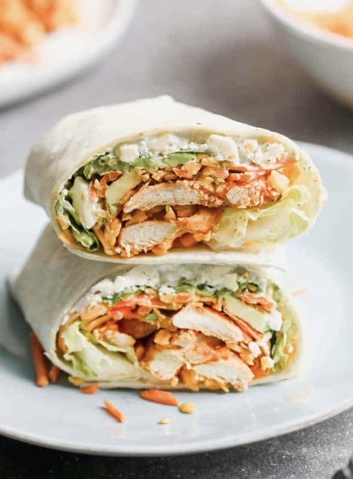 Buffalo Chicken Wrap - Fuller Nutrition Gourmet Prepared Meal