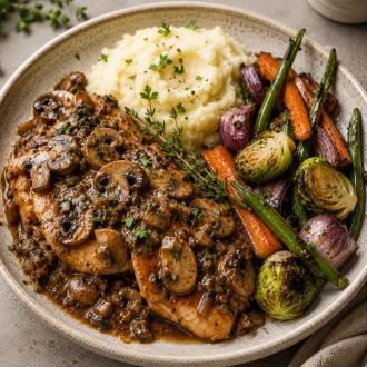 Balsamic Chicken Marsala