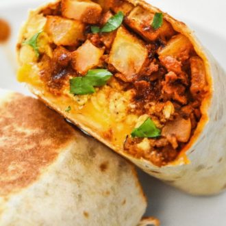Tex Mex Breakfast Burrito