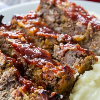 Bourbon Glazed Meatloaf