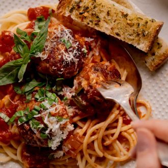Calabrian Chile Meatballs