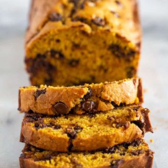 Pumpkin Chocolate Chip Bread