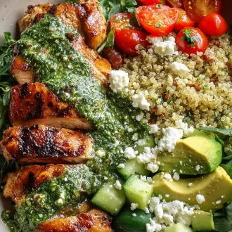 Chimichurri Chicken Power Bowl