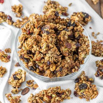 Holiday Fruit & Nut granola