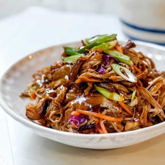 Asian Shredded Pork Bowl