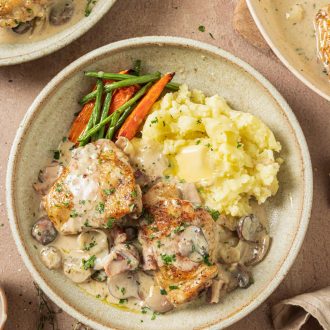 Chicken Fricasse Plate