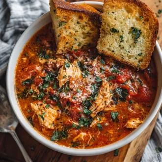 Chicken Parmesan Soup