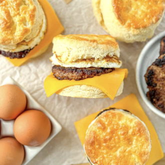 Biscuit Sausage Egg and Cheese
