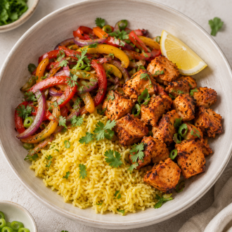 Tandoori Chicken & Rice