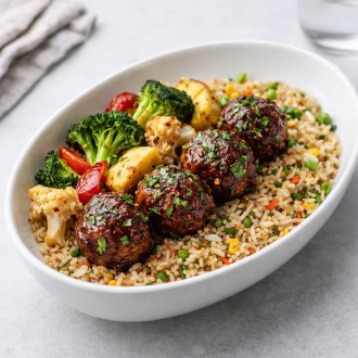 Gochujang Meatballs