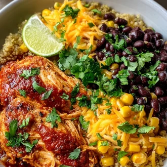 Chicken Enchilada Bowl
