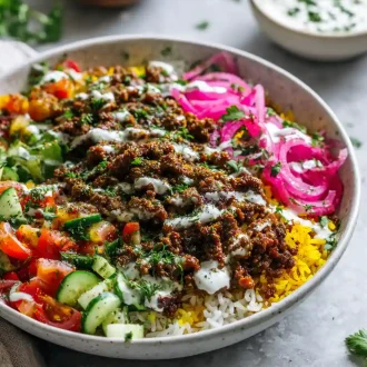 Ground Beef Shawarma