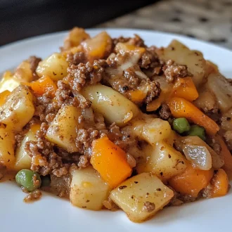 Ground Beef Hobo Casserole