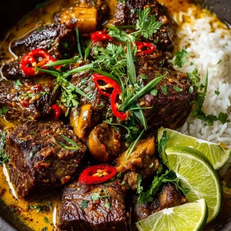 Lemongrass Coconut Braised Beef