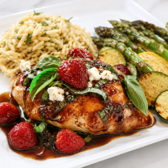 Strawberry Balsamic Chicken