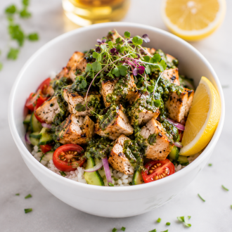 Chimichurri Chicken Bowl